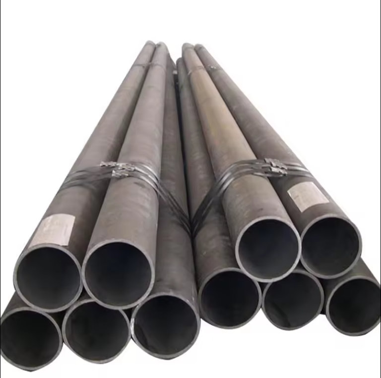 Hot Rolled Carbon Seamless Steel Pipe ST37 ST52 1020 1045 A106B Fluid Pipe