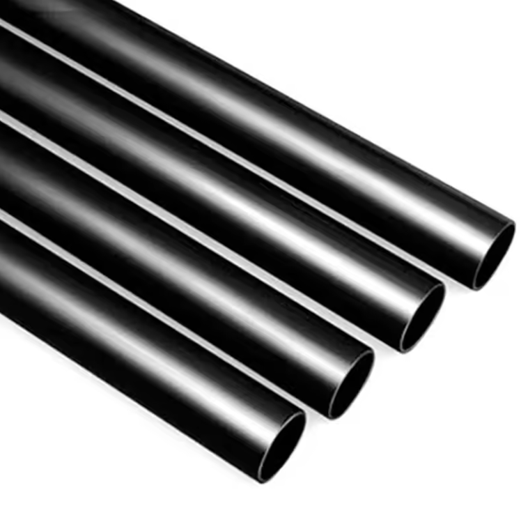 factory directly sale ERW Iron Pipe 6 Meter Welded Steel Pipe Round Erw Black Carbon Steel Pipe